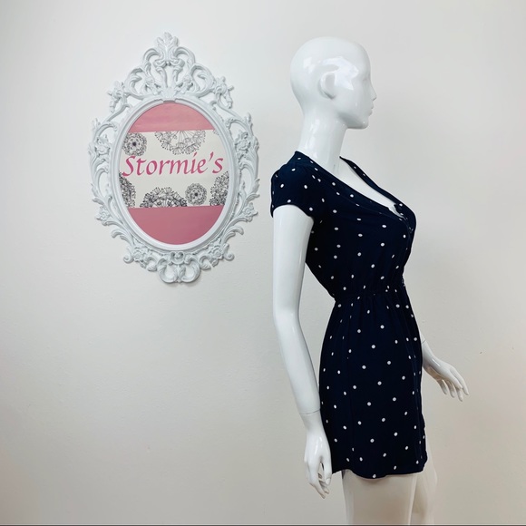 Kimchi Blu Urban Outfitter / Polkadot Shirt Dress - Picture 3 of 7